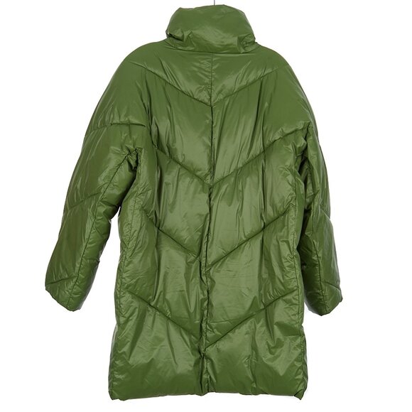 J.Crew Villa Puffer Coat with PrimaLoft in Utility Green Women's Medium - Picture 5 of 9